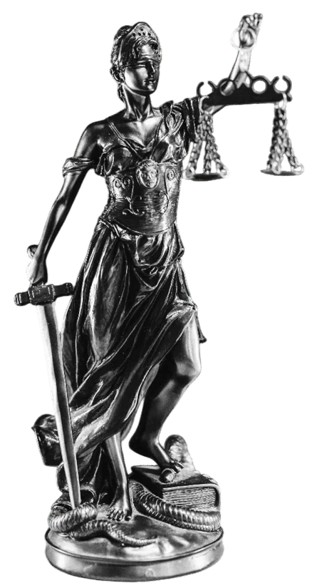 Estatueta da Deusa da Justiça - Dona Lei